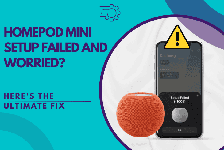 homepod mini setup failed