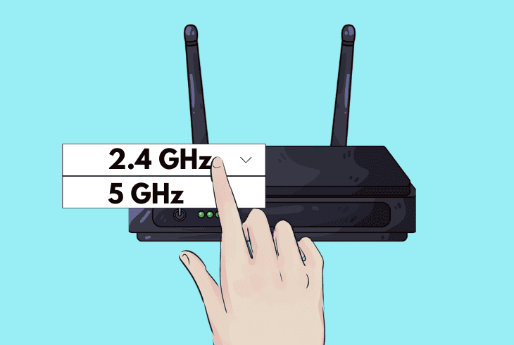 change the wi-fi frequency