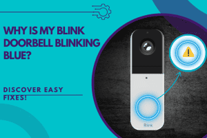 blink doorbell blinking blue