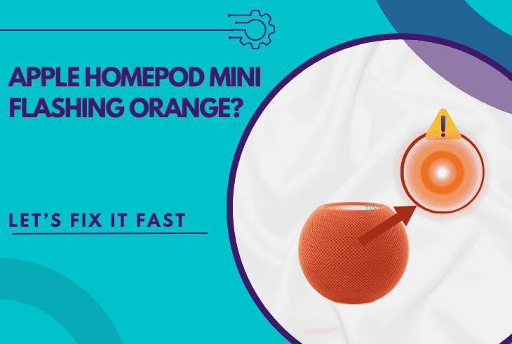 Apple HomePod mini Flashing orange