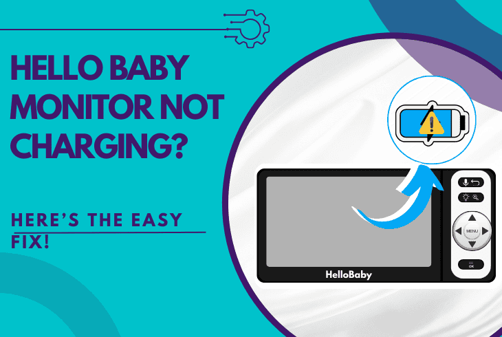 hello baby monitor not charging