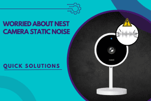 nest camera static noise