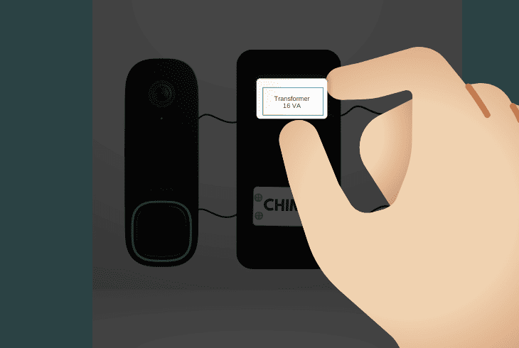 how to read the doorbell transformer