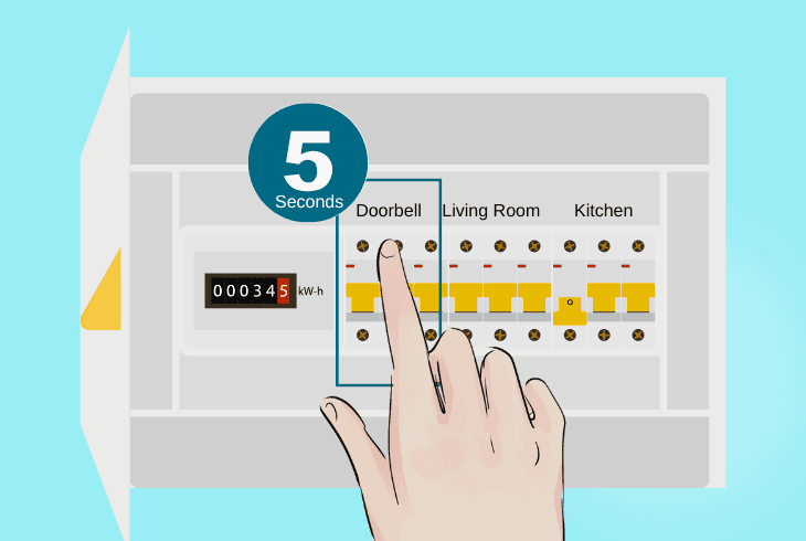 power cycle the ecobee doorbell