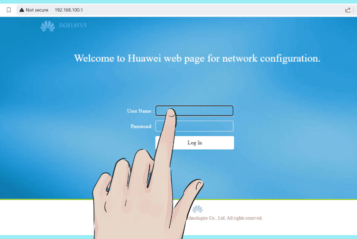 how to access the router’s gui