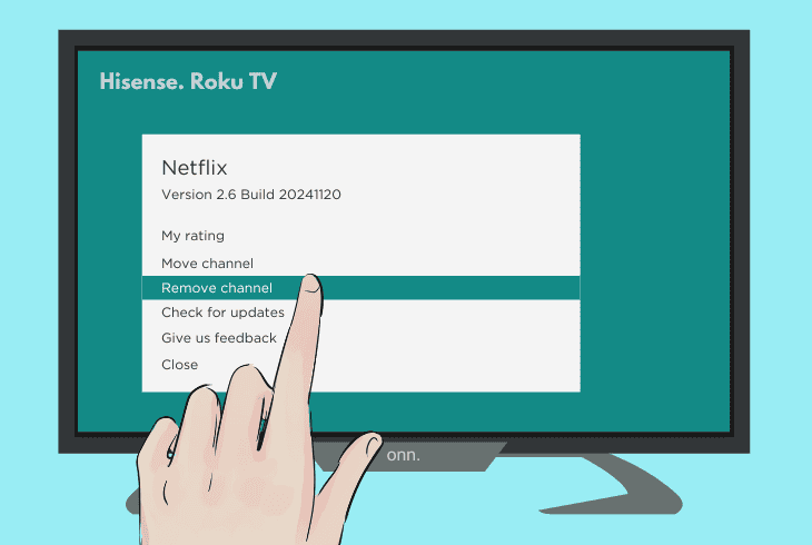 reinstall the netflix application