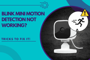blink mini motion detection not working