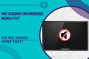 no sound on hisense roku tv