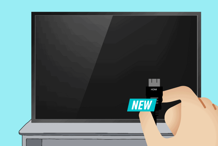 replace hdmi or source device