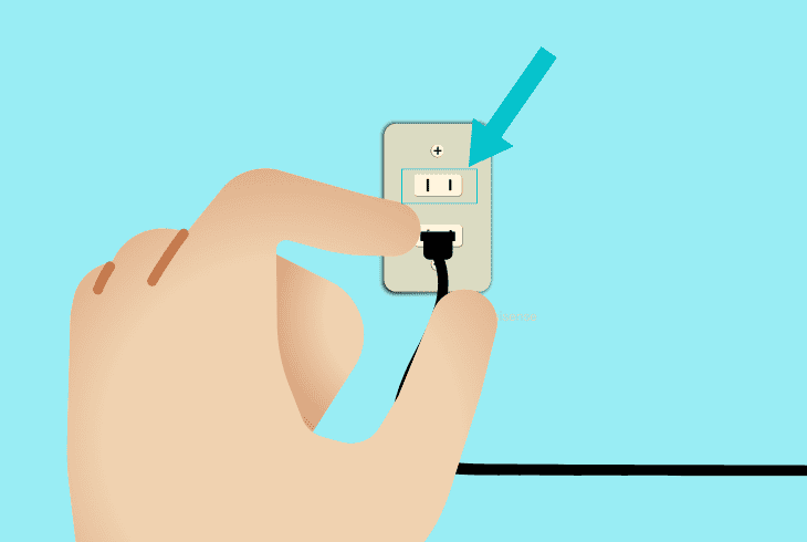 test a different wall outlet