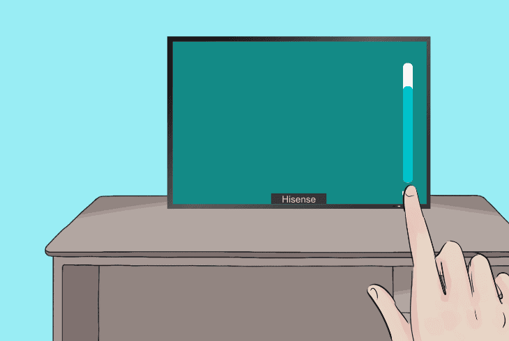 control volume without remote