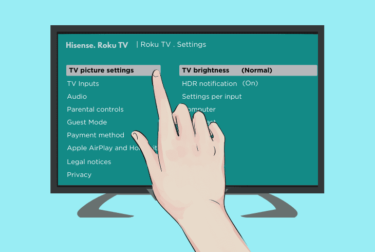 adjust backlight settings