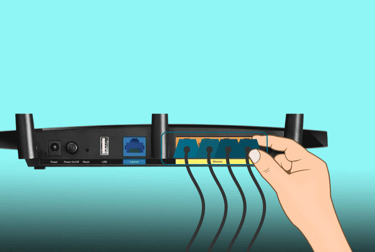 disconnect all your ethernet devices