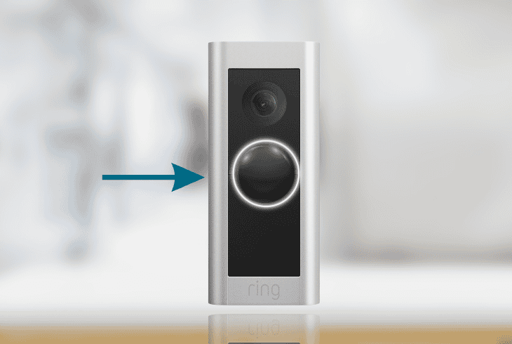 ring doorbell white light not spinning