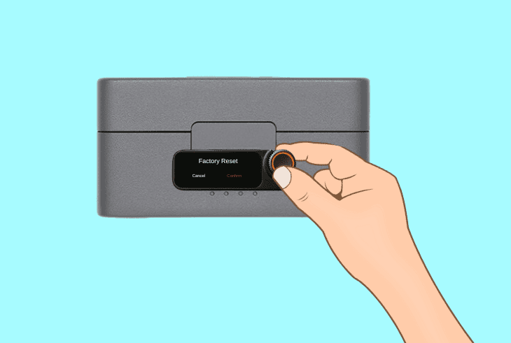 factory reset dji mic 2 receiver os