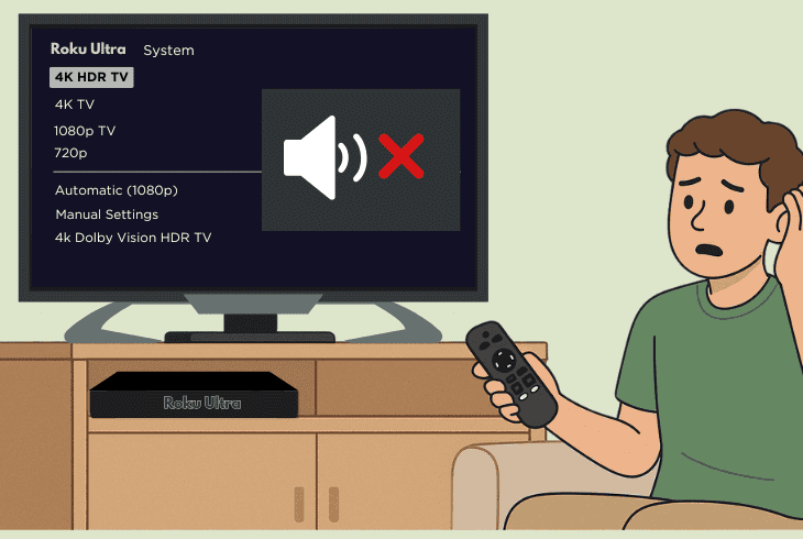 roku ultra sound issues